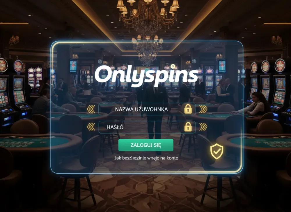 Onlyspins logowanie jak bezpiecznie wejść na konto