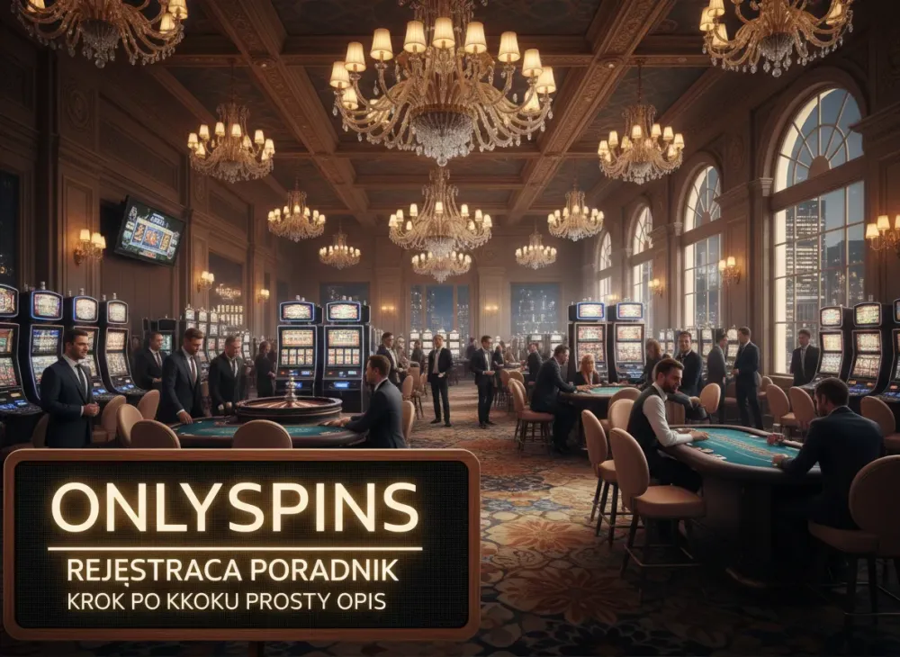 Onlyspins rejestracja poradnik krok po kroku prosty opis