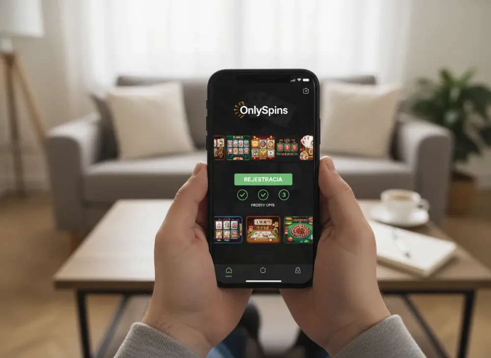 Onlyspins rejestracja poradnik krok po kroku prosty opis